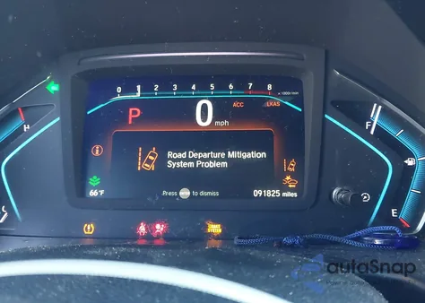 2019 Honda Odyssey Ex z USA, uszkodzony, nr VIN 5FNRL6H50KB110777